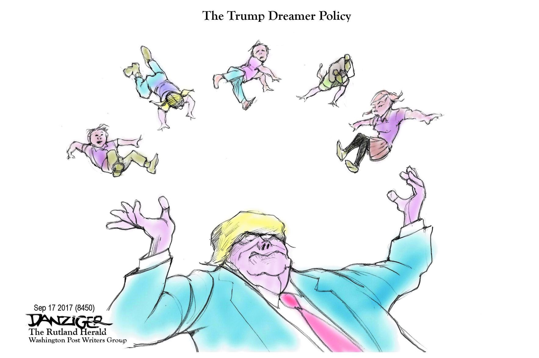 Jeff Danziger cartoon
